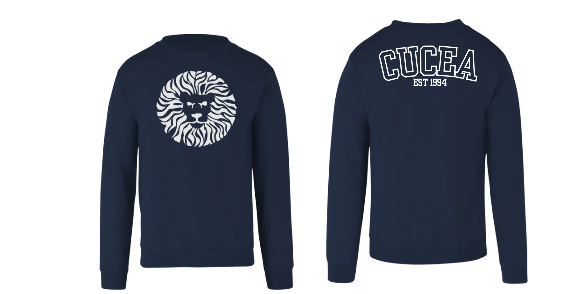 Sudadera cuello redondo
