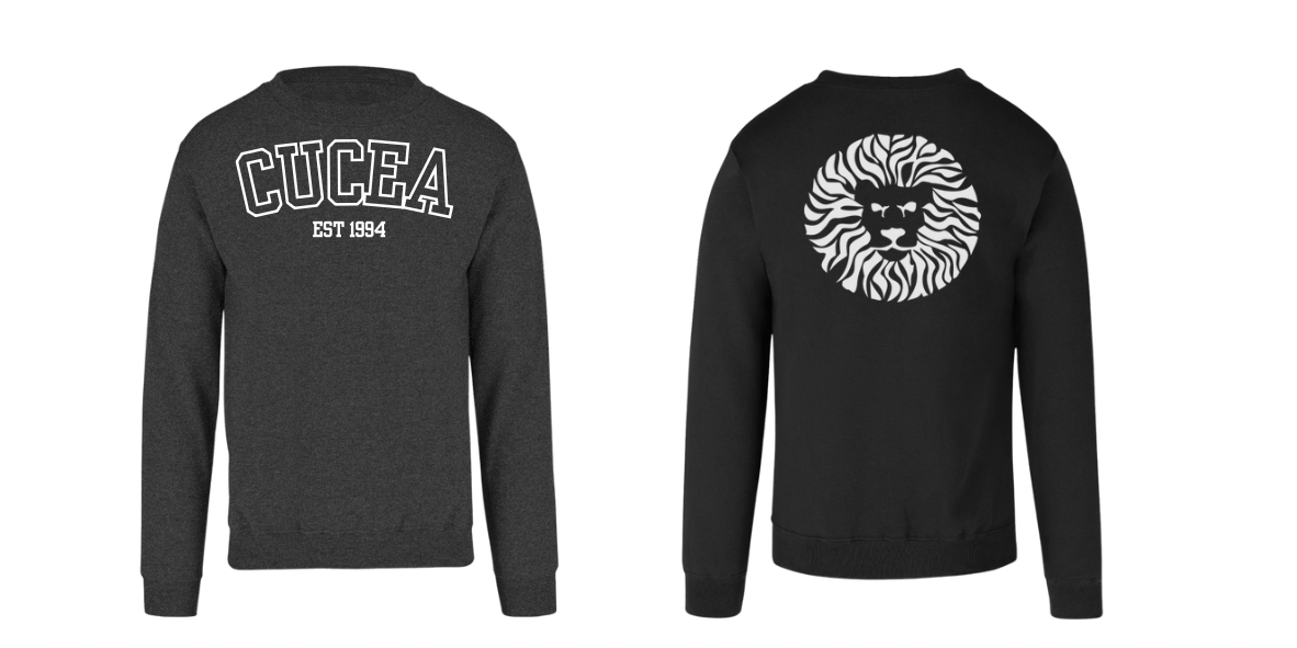 Sudadera cuello redondo