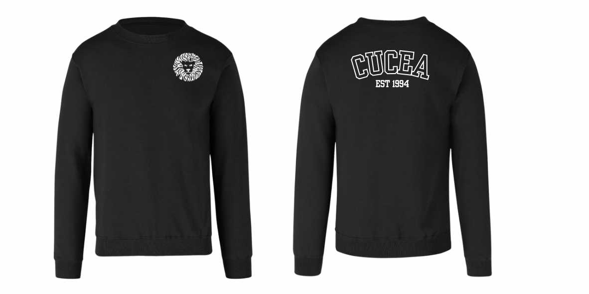 Sudadera cuello redondo