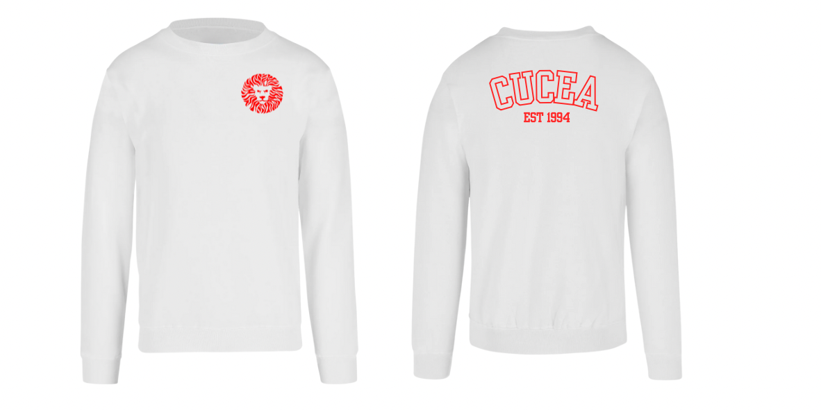 Sudadera cuello redondo
