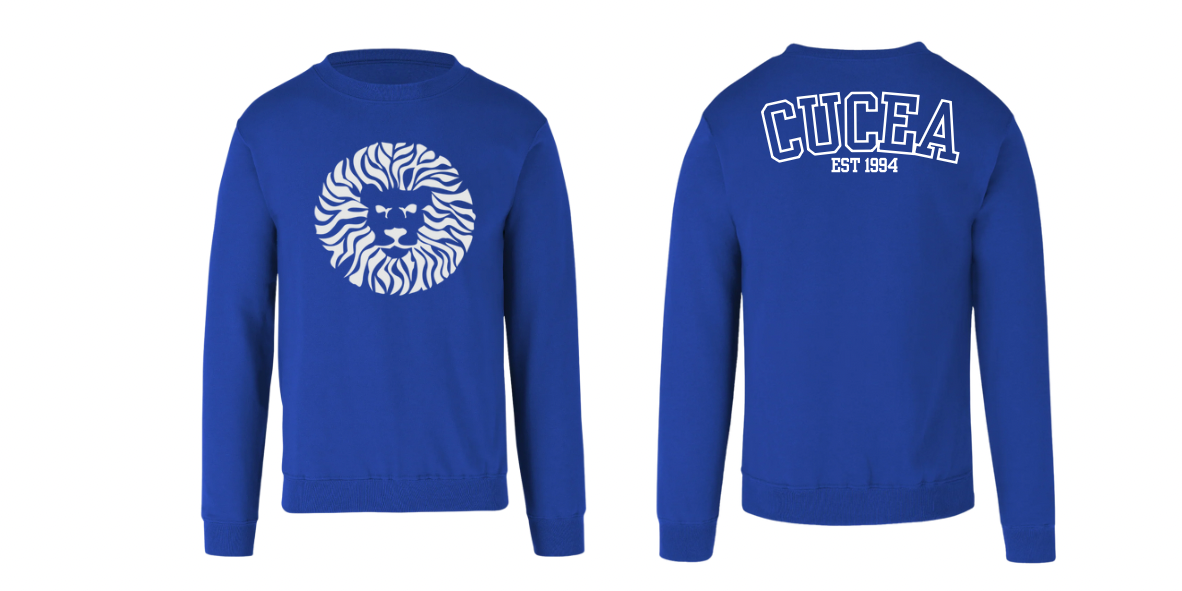 Sudadera cuello redondo