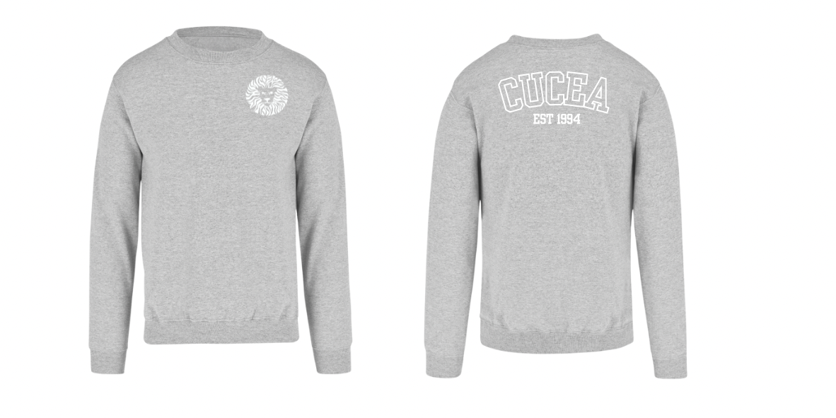 Sudadera cuello redondo