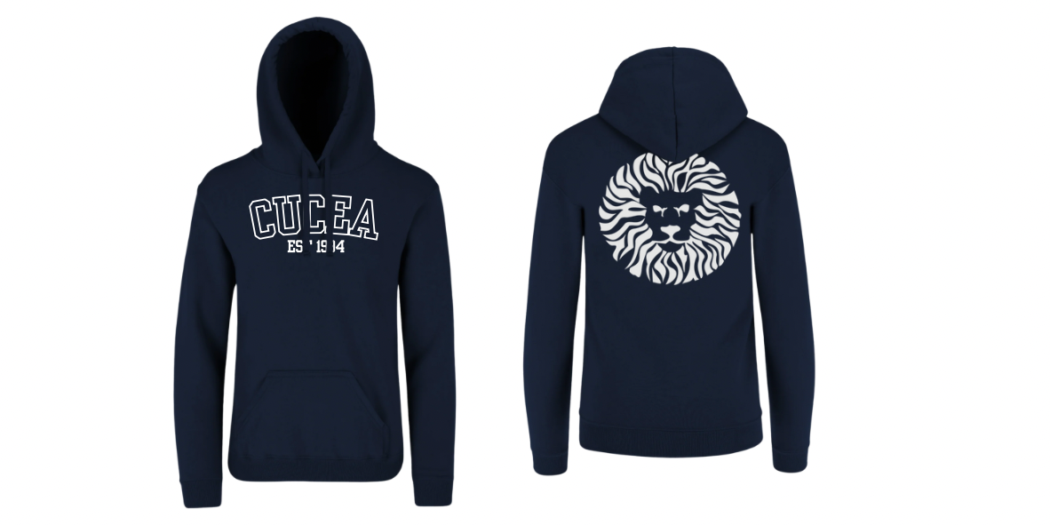 Sudadera con capucha y cangurera