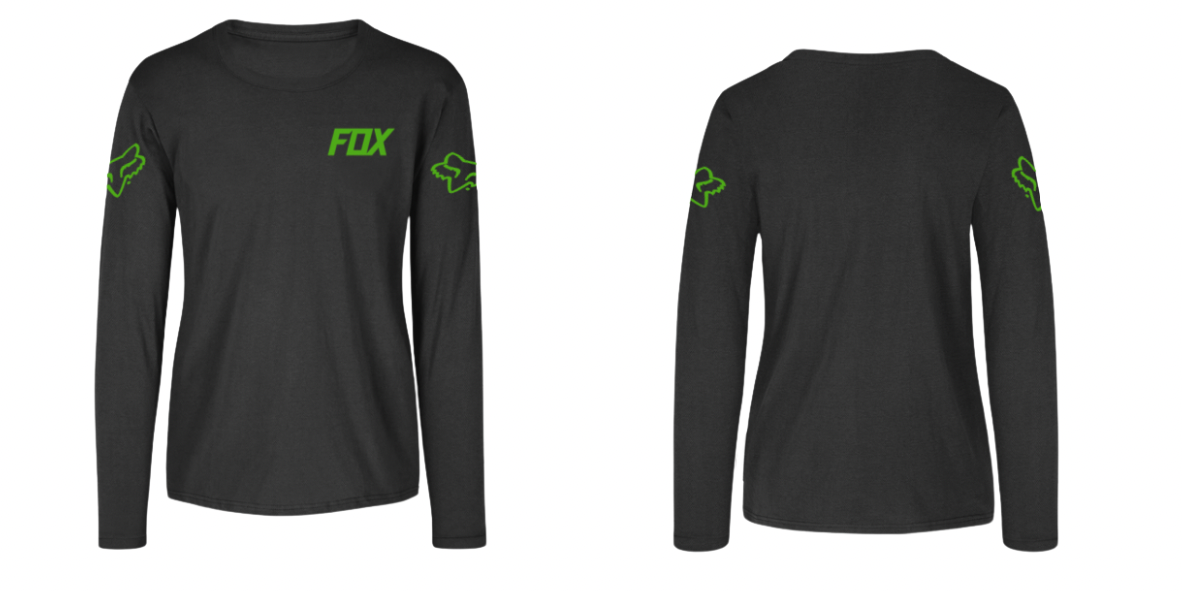 Jersey FOX Dama Deep Black