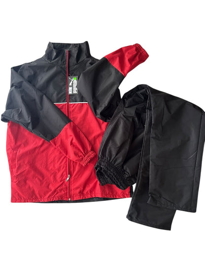 Pants Deportivo Negro / Rojo