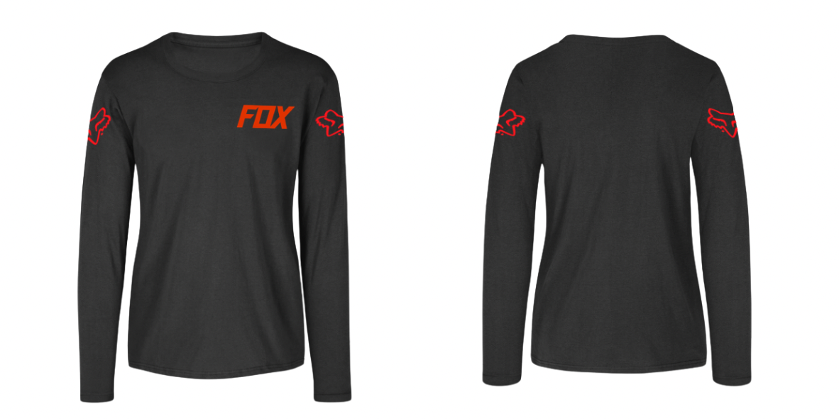 Jersey FOX Dama Deep Black