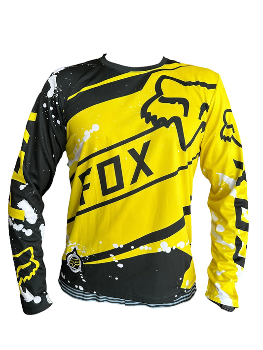 Jersey FOX Caballero Yellow Drift