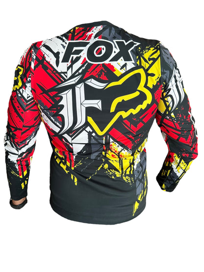 Jersey FOX Caballero Red/Yellow