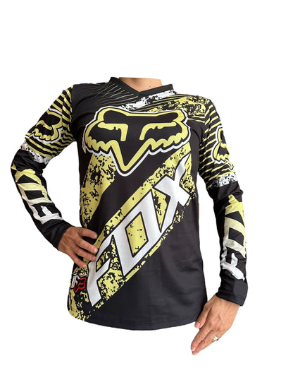 Jersey FOX Dama Yellow Light
