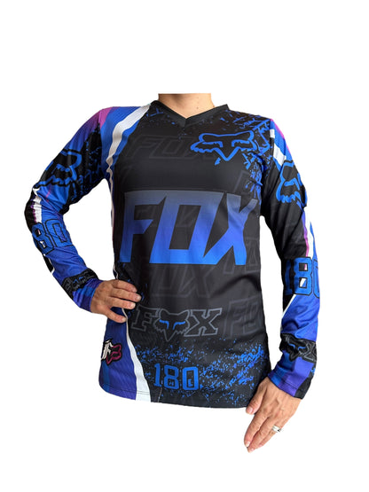 Jersey FOX Dama Rain Purple