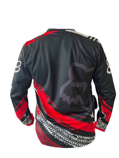 Jersey FOX Caballero Red Savage