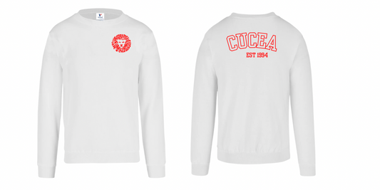 Sudadera cuello redondo