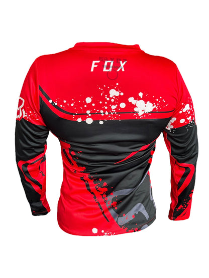 Jersey FOX Dama Red Vibe