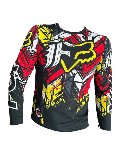 Jersey FOX Caballero Red/Yellow
