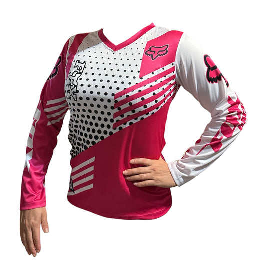 Jersey FOX Dama Pink Pulse