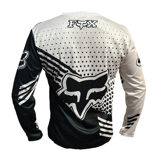 Jersey FOX Caballero White Pulse