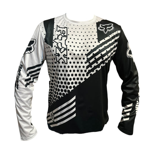 Jersey FOX Caballero White Pulse